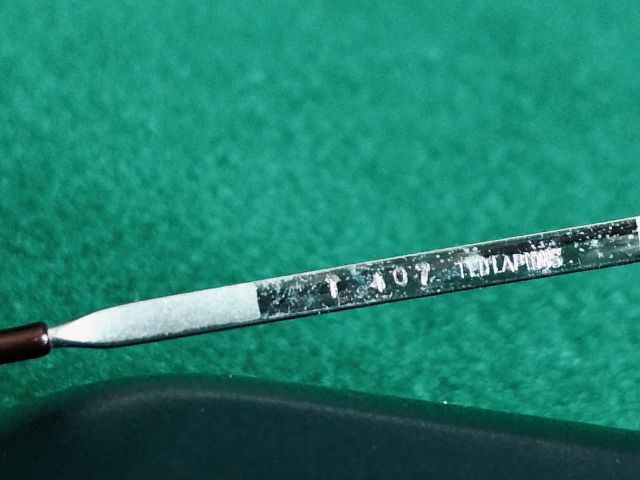 ขอขายกรอบแว่นตาวินเทจหายากแบรนด์ Ted lapidus รุ่น T 407 Meridienne made in France แท้ ขนาด 52-16-135มม. วัตถุเป็นสแตนเลสชนิดเบา รูปที่ 5