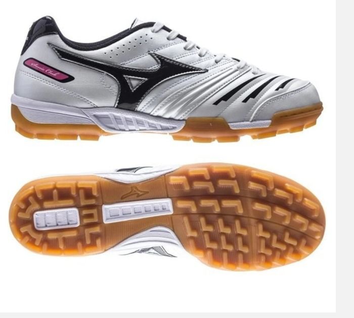 รองเท้าฟุตบอล ผู้ชาย ขาว Mizuno ร้อยปุ่ม size 255-260 