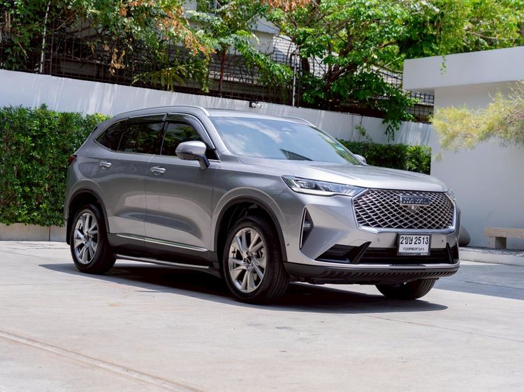 รถ GWM Haval H6 1.5 Hybrid Ultra สี เงิน