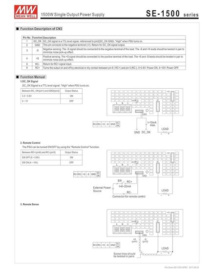 Mean Well SE-1500-12 รูปที่ 4
