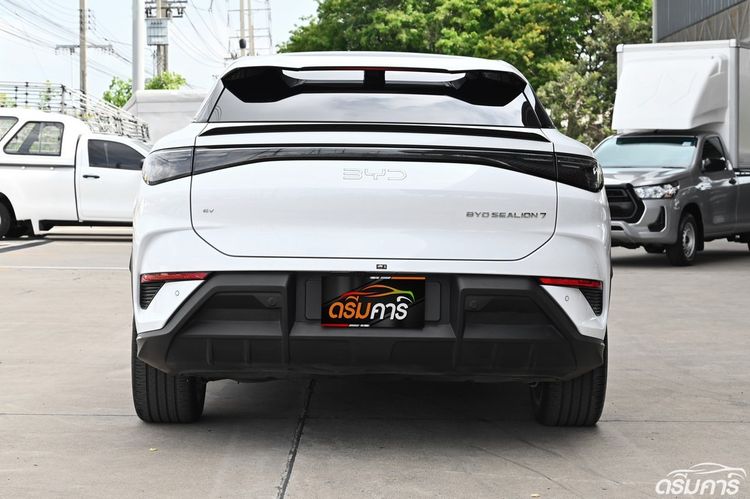 BYD Sealion 7 2025 Premium Utility-car ไฟฟ้า ไม่ติดแก๊ส เกียร์อัตโนมัติ ขาว รูปที่ 4