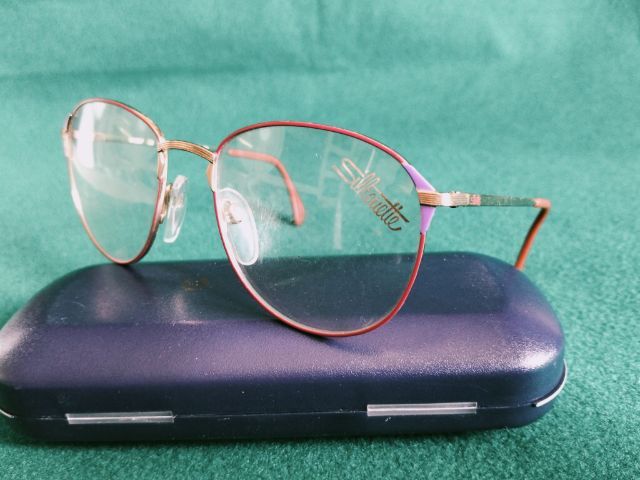 ขอขายกรอบแว่นตาหญิงวินเทจแบรนด์ Silhouette รุ่น M6087 V6053 made in Austria ขนาด 52-18-130มม. วัตถุเหมือนนาคสภาพไม่ผ่านการใช้งาน รูปที่ 5