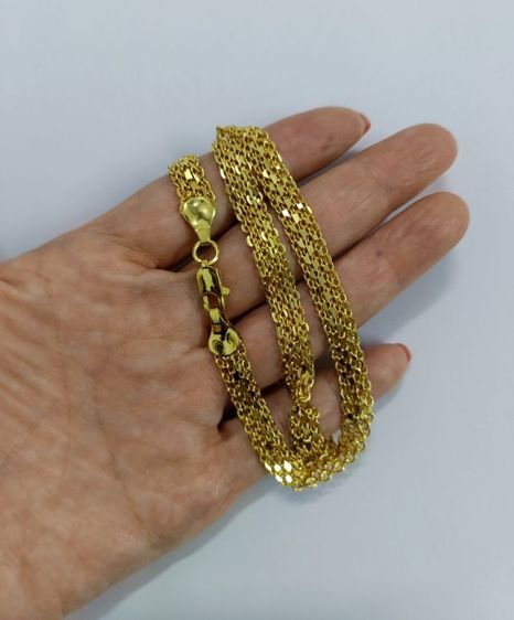 ทองเหลือง สร้อยคอและจี้ สร้อยคอชุบไมครอน