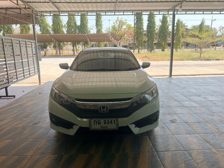 Honda Civic 2017 1.8 EL i-VTEC Sedan เบนซิน ไม่ติดแก๊ส เกียร์อัตโนมัติ ขาว รูปที่ 2