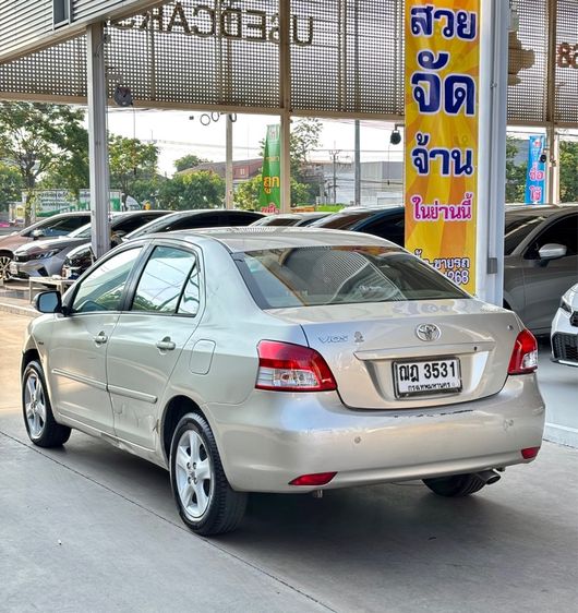 Toyota Vios 2008 1.5 E Sedan เบนซิน ไม่ติดแก๊ส เกียร์อัตโนมัติ บรอนซ์ทอง รูปที่ 3