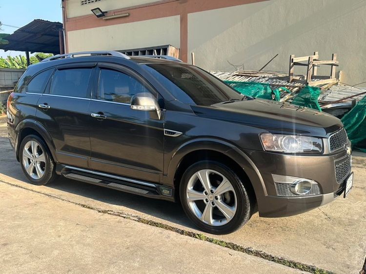 Chevrolet Captiva 2012 2.4 LTZ ดีเซล น้ำตาล รูปที่ 3