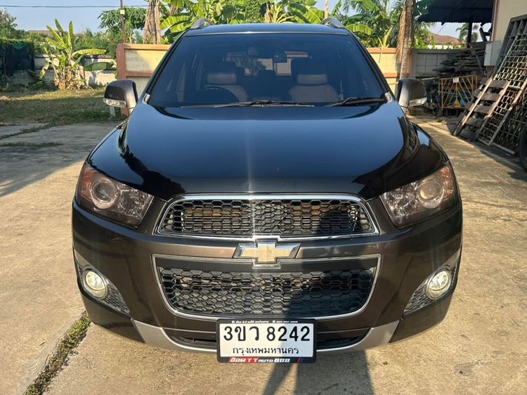 Chevrolet Captiva 2012 2.4 LTZ ดีเซล น้ำตาล รูปที่ 2