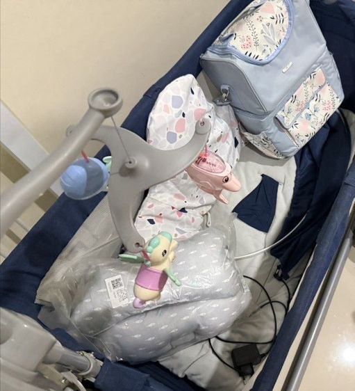 ที่นอนเด็ก เปลไฟฟ้า camera