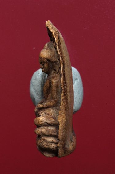 พระรอดลำพูนสวยๆค่ะเก่าค่ะ รูปที่ 4