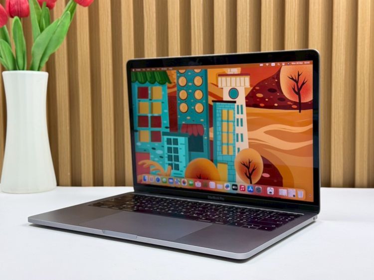 MacBook Pro 13-inch 2017 Ram8GB SSD256GB Two Thunderbolt 3ports SpaceGray รูปที่ 3