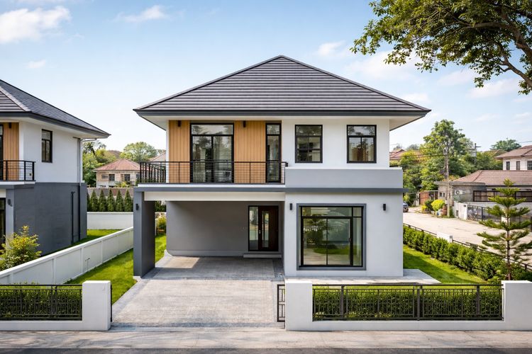 บ้านเดี่ยวติดถนน ตำหรุ-บางพลี Private zone