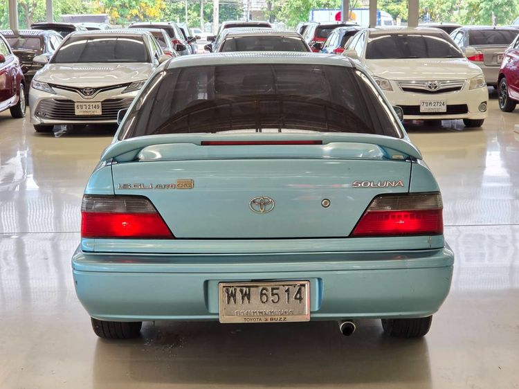 Toyota Soluna 1997 1.5 E Sedan เบนซิน ไม่ติดแก๊ส เกียร์อัตโนมัติ เขียว รูปที่ 4