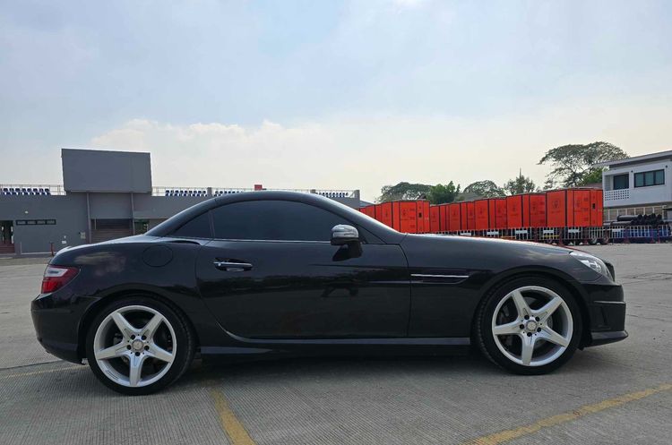 Mercedes-Benz SLK-Class 2013 SLK200 AMG Sedan เบนซิน ไม่ติดแก๊ส เกียร์อัตโนมัติ ดำ รูปที่ 4
