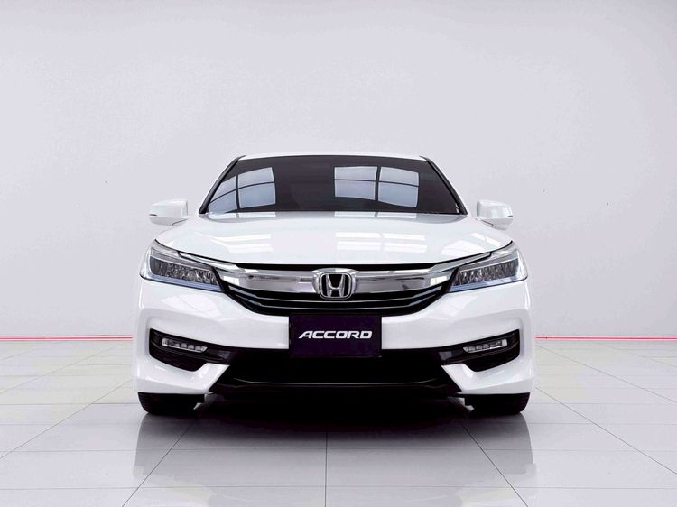 Honda Accord 2017 2.0 Hybrid Sedan ไฮบริด ไม่ติดแก๊ส เกียร์อัตโนมัติ ขาว รูปที่ 3