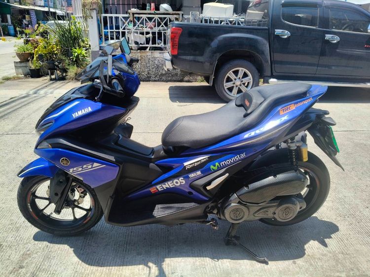 🛵ยังไงก็ขาย AEROX155 ปี 60 เครื่องดี สีสวย สตาร์ทมือ เล่มชุดโอนครบ+เปลี่ยนถ่ายน้ำมันเครื่องฟรี ส่งฟรี30 ก.ม รูปที่ 2