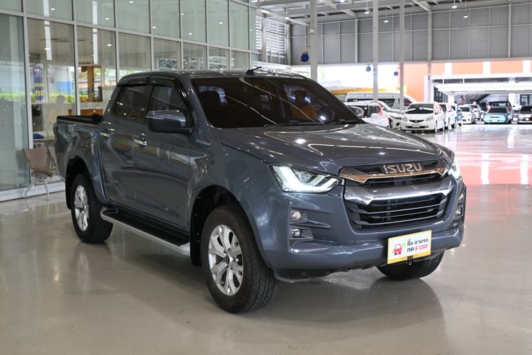 Isuzu D-MAX 2022 1.9 Hi-Lander Stealth Z Pickup ดีเซล ไม่ติดแก๊ส เกียร์อัตโนมัติ เทา รูปที่ 3