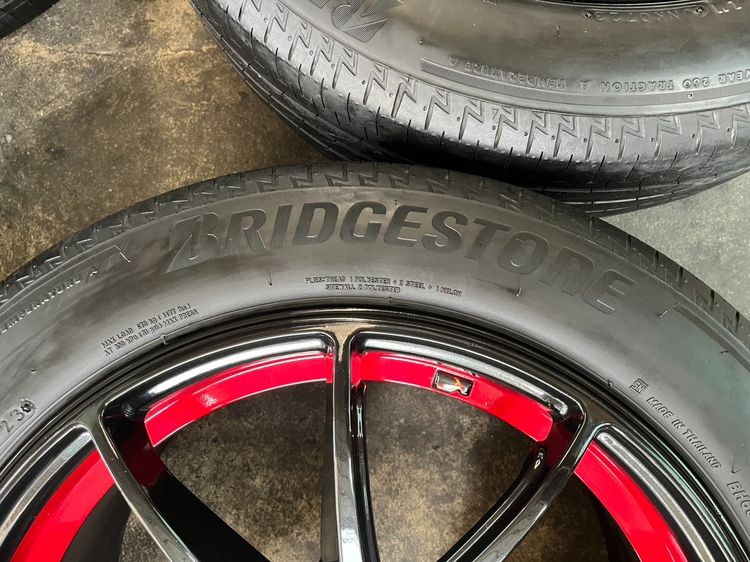 ✨ล้อแม็ก✨5รู114✨Yachiyoda ขอบ 17 พร้อมยาง 215-55-17 Bridgestone ปี 23 รูปที่ 6