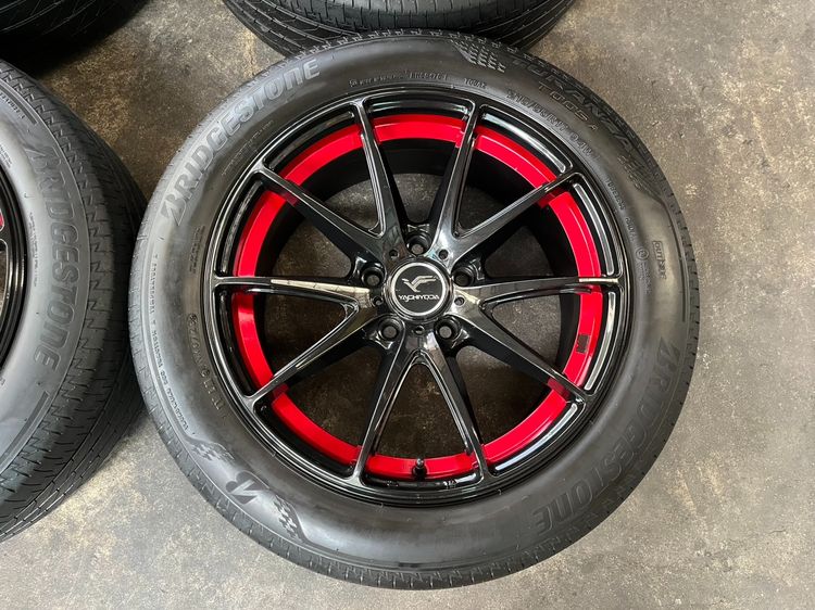✨ล้อแม็ก✨5รู114✨Yachiyoda ขอบ 17 พร้อมยาง 215-55-17 Bridgestone ปี 23 รูปที่ 3