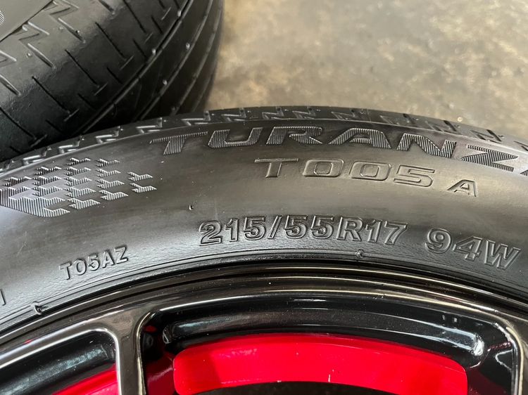 ✨ล้อแม็ก✨5รู114✨Yachiyoda ขอบ 17 พร้อมยาง 215-55-17 Bridgestone ปี 23 รูปที่ 8