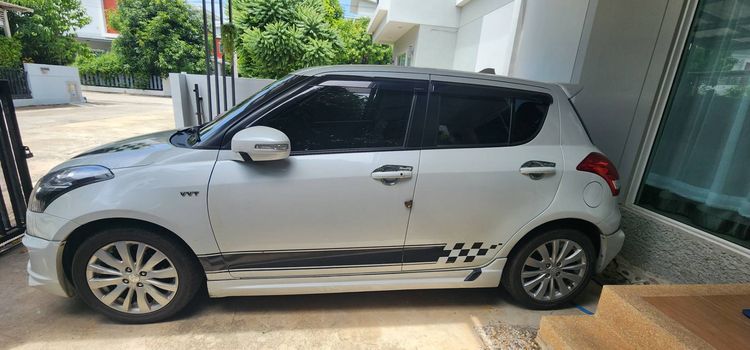 Suzuki Swift 2015 1.2 RX Sedan เบนซิน เกียร์อัตโนมัติ ขาว รูปที่ 4