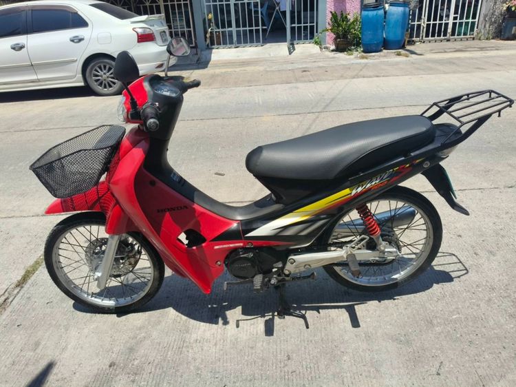 🛵ยังไงก็ขาย WAVE100 ปี 46(งดต่อ ขายตามสภาพ) เครื่องดี สีสวย สตาร์ทเท้า รถบ้านพร้อมใช้งาน เปลี่ยนน้ำมันเครื่องฟรี ไม่มีส่งฟรี รูปที่ 2