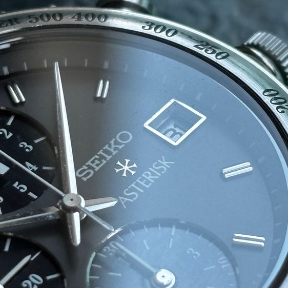 ของหายากยุค 90s Seiko Asterisk Chronograph เข็มจับ 1 ใน 100 วินาที (Ref. 7T52-6A50) สภาพสวย สายบานพับตรงรุ่น รูปที่ 18