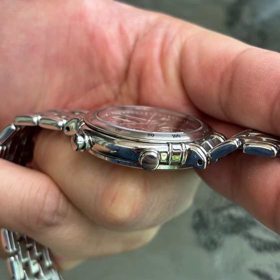 ของหายากยุค 90s Seiko Asterisk Chronograph เข็มจับ 1 ใน 100 วินาที (Ref. 7T52-6A50) สภาพสวย สายบานพับตรงรุ่น รูปที่ 15