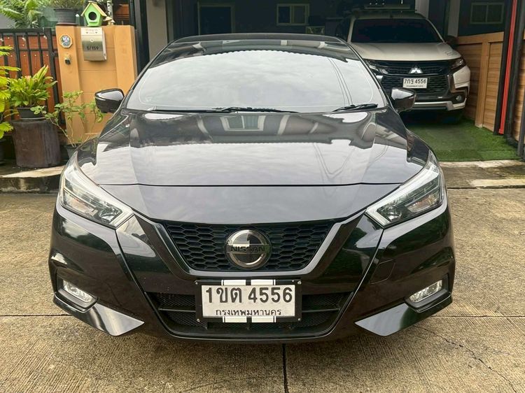 Nissan Almera 2020 1.0 V Sedan เบนซิน ไม่ติดแก๊ส เกียร์อัตโนมัติ ดำ