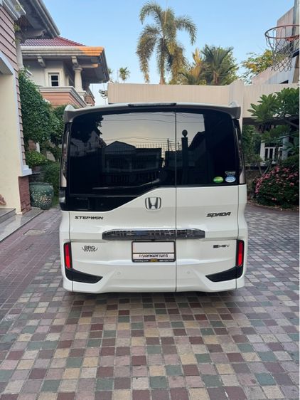 Honda Stepwagon 2020 2.0 Hybrid Van ไฮบริด ไม่ติดแก๊ส เกียร์อัตโนมัติ ขาว รูปที่ 4