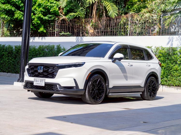 Honda CR-V 2024 2.0 eHEV ES 2WD Utility-car ไฮบริด ไม่ติดแก๊ส เกียร์อัตโนมัติ ขาว รูปที่ 3
