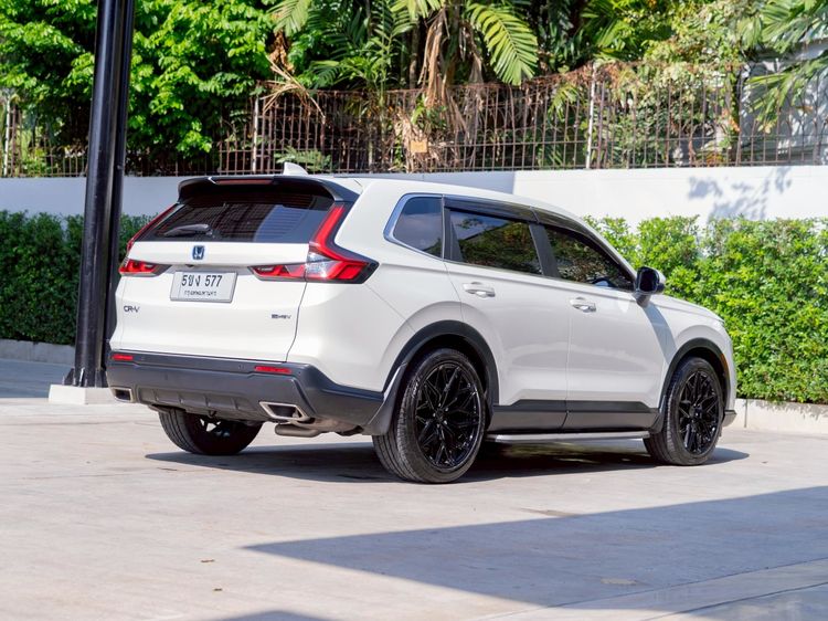 Honda CR-V 2024 2.0 eHEV ES 2WD Utility-car ไฮบริด ไม่ติดแก๊ส เกียร์อัตโนมัติ ขาว รูปที่ 4
