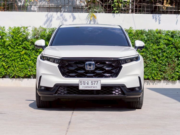 Honda CR-V 2024 2.0 eHEV ES 2WD Utility-car ไฮบริด ไม่ติดแก๊ส เกียร์อัตโนมัติ ขาว รูปที่ 2