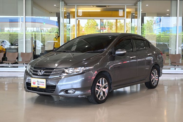 Honda City 2010 1.5 Sv i-VTEC Sedan เบนซิน ไม่ติดแก๊ส เกียร์อัตโนมัติ เทา รูปที่ 4