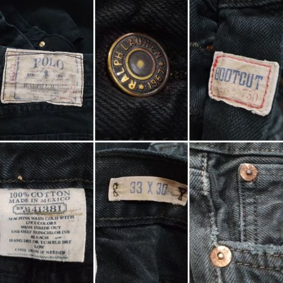ยีนส์ดำ POLO👖🇺🇲สุดเท่ รูปที่ 18