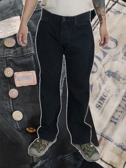 ยีนส์ดำ POLO👖🇺🇲สุดเท่ รูปที่ 15