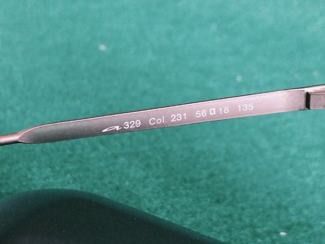 ขอขายกรอบแว่นตาวินเทจจากแบรนด์ Atrio รุ่น a 329 col 231 made in Germany ขนาด 56-18-135มม.ทรง Aviator วัตถุคล้าย titanium น้ำหนักเบา รูปที่ 6