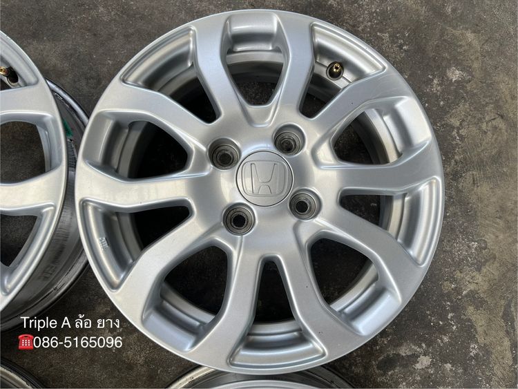 ✨ล้อแม็ก 4รู100✨Honda Brio ขอบ 14💖สภาพสวย💖 รูปที่ 5