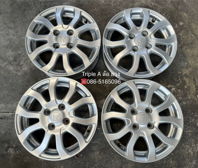 ✨ล้อแม็ก 4รู100✨Honda Brio ขอบ 14💖สภาพสวย💖 รูปที่ 7