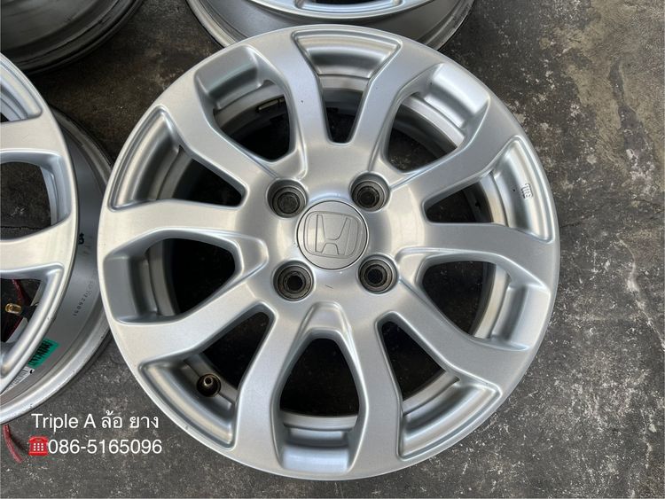 ✨ล้อแม็ก 4รู100✨Honda Brio ขอบ 14💖สภาพสวย💖 รูปที่ 3