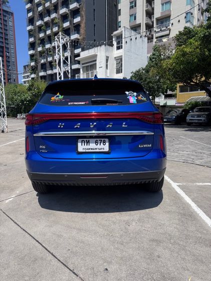 GWM Haval H6 2022 Pro Utility-car ไฮบริด ไม่ติดแก๊ส เกียร์อัตโนมัติ น้ำเงิน รูปที่ 4