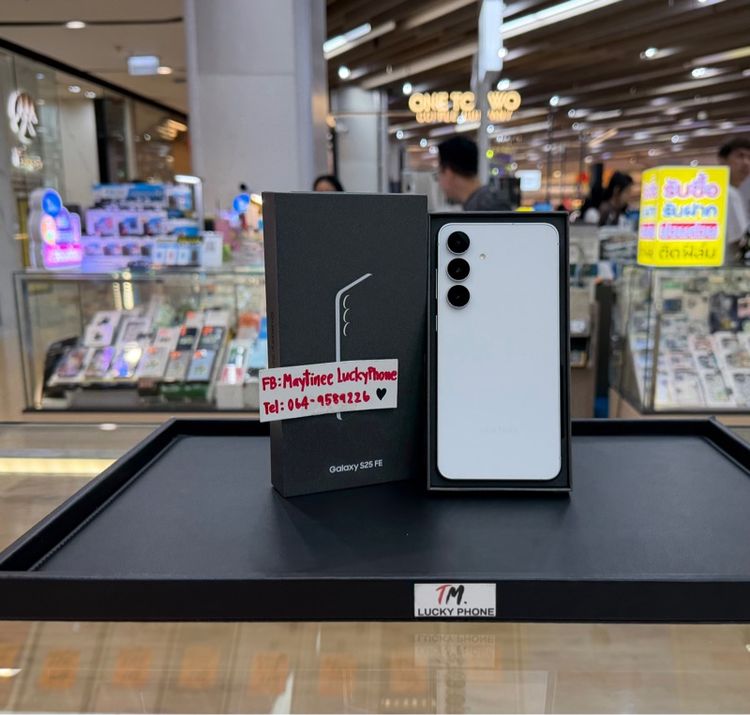 Galaxy S25 256 GB เครื่องสวยมากๆ สภาพเครื่องเหมือนมือ1 Samsung S25FE Ram8 Rom256 สีขาว