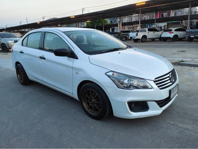 Suzuki Ciaz 2017 1.2 GA Sedan เบนซิน เกียร์ธรรมดา ขาว รูปที่ 3