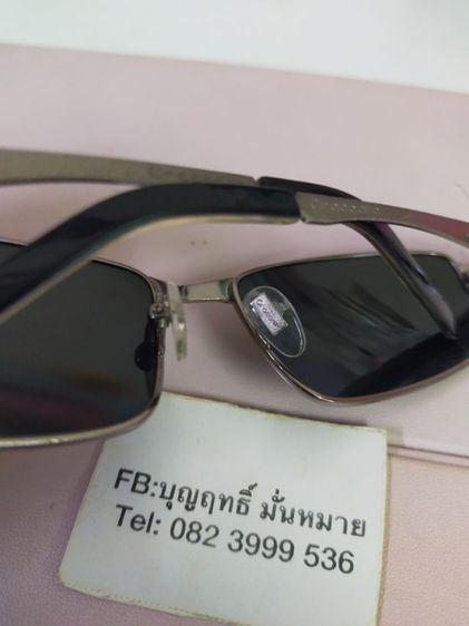 แว่นกันแดด CROCODILIE  58 17 135 กว้าง 147ม. สภาพดีสวยเลยครับ  รูปที่ 3