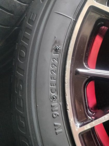 ล้อแม็กขอบ15 5รู100 พร้อมยางใส่อัลติส พรีอูส รูปที่ 4