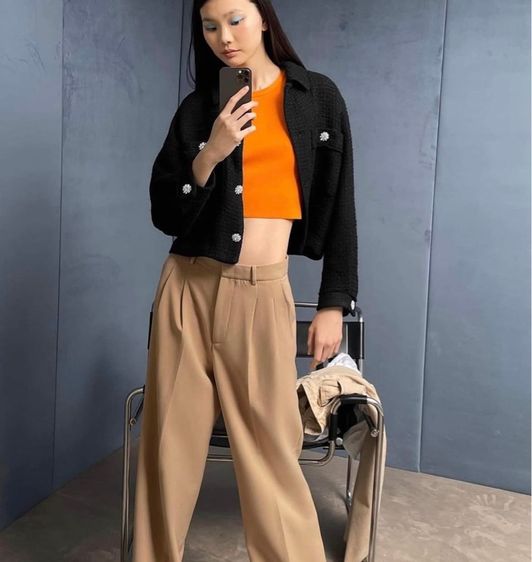 เสื้อคลุมทวีต Zara 