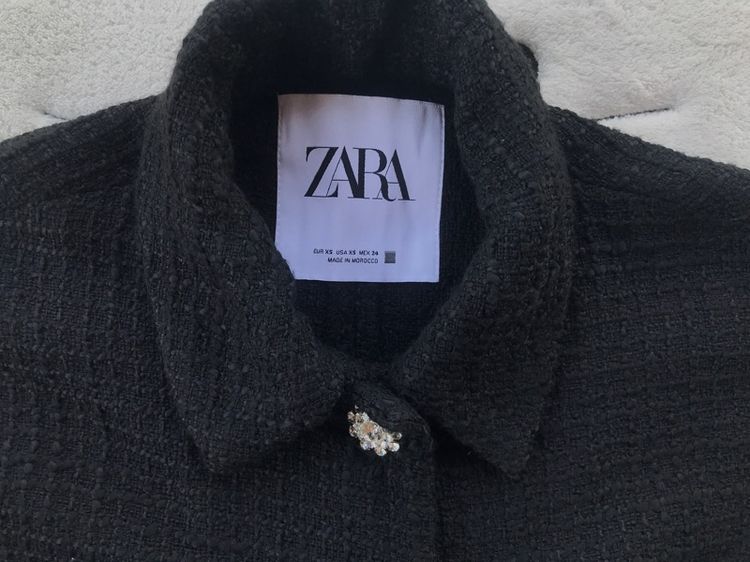 เสื้อคลุมทวีต Zara  รูปที่ 3