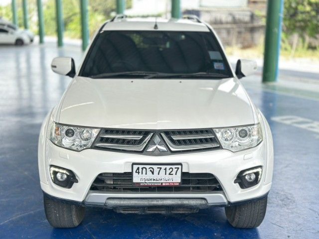 Mitsubishi Pajero Sport 2015 2.5 GT Utility-car ดีเซล ไม่ติดแก๊ส เกียร์อัตโนมัติ ขาว รูปที่ 2