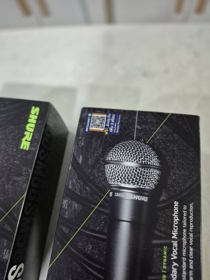 SHURE  SM58-LC
ของมหาจักรแท้  ของใหม่ ไม่เคยผ่านการใช้งาน 
ขายตัวละ  3500 บาท รูปที่ 5