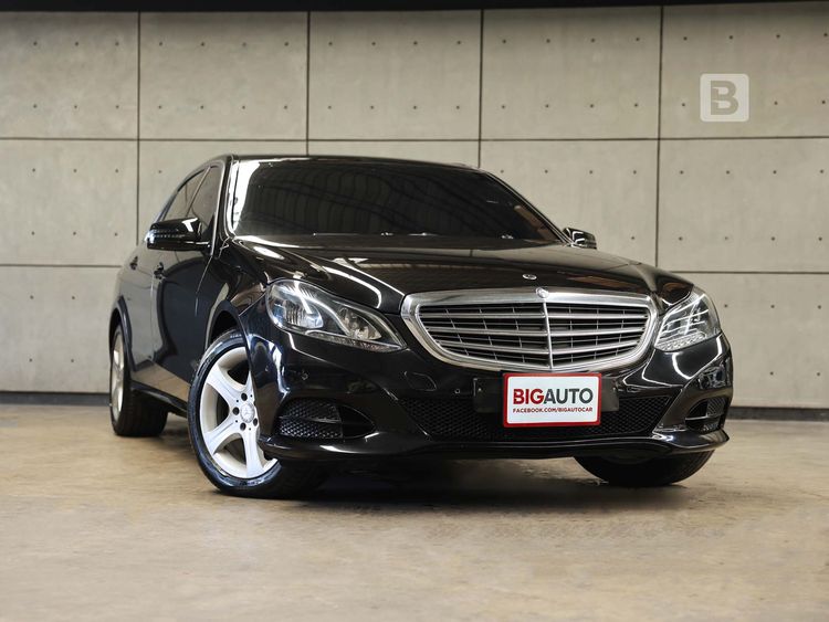 รถ Mercedes-Benz E-Class E200 สี ดำ