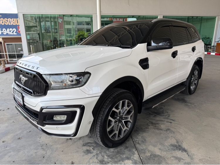 Ford Everest 2022 2.0 Titanium Plus Utility-car ดีเซล ไม่ติดแก๊ส เกียร์อัตโนมัติ ขาว รูปที่ 2